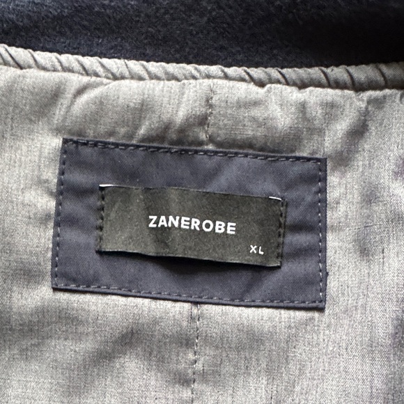 Zanerobe Men's Deep Blue Bomber Jacket - Picture 2 of 7